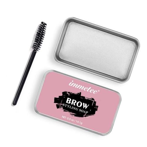 Savon 3d Longue Durée Pour Femmes, Cire À Sourcils Dense, Transparent, Gel Coiffant, Avec Pinceaux, Outils Cosmétiques 