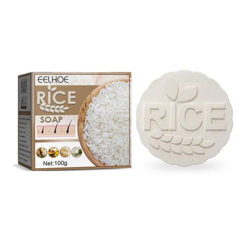 Shampooing Pour Cheveux De Riz, Barre De Savon, Lisse, Bouclé, Anti-Perte De Cheveux, Croissance Rapide, Hydratant, Nourrissant, Soins Capillaires Pour Femmes Et Hommes, 1 Pièce 