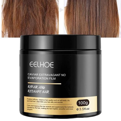 Caviar-Après-Shampoing Pour Cheveux, Film Extravagant, Lait Hydratant Pour Cheveux Secs Et Crépus, Sérum De Réparation Immédiate 