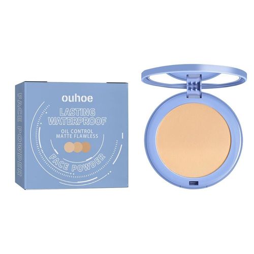 Correcteur De Maquillage En Poudre À Pression, Correcteur De Fond De Teint Pour Couvrir Les Taches Foncées Sous Les Imperfections Du Contour Des Yeux 