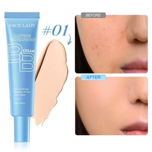 Crème Correctrice Pour Le Visage, Couverture Complète, Fond De Teint Liquide, Imperméable, Durable, Mat, Blanchiment 