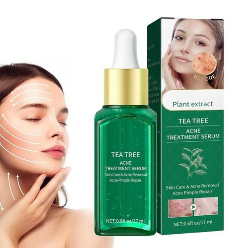 Floz-Huile D'arbre À Thé Multifonctionnelle, Huile Douce Pour Le Visage, Huile Essentielle De Massage, Essence Hydratante Et Raffermissante Pour Réduire Les Pores, 0.61 