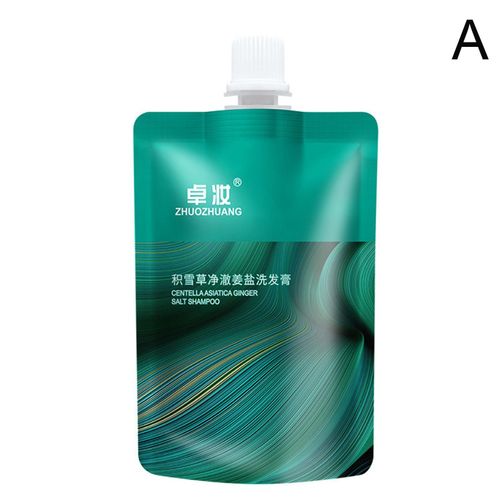 Shampoing Au Sel De Mer Centella Asiatica, Gommage Du Cuir Chevelu, Bain, Soulagement Des Pellicules, Démangeaisons, Cheveux Propres, Huile De Follicule, Réparation En Profondeur, 150g 
