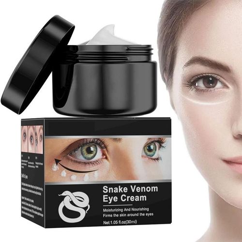 Crème Hydratante Pour Les Yeux Au Venin De Salle, Crème Au Rétinol, Anti-Poches, Produit De Soin Pour La Peau, Peau Grasse Normale, Peau Sèche Mixte Uniforme, 30ml 