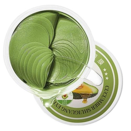 Patchs Pour Les Yeux En Collagène Et Avocat, 60 Pièces, Essence Naturelle, Soins Pour La Peau Du Visage, Cosmétiques, Humidité, Dissolvant De Cernes, Patch Pour Les Yeux 