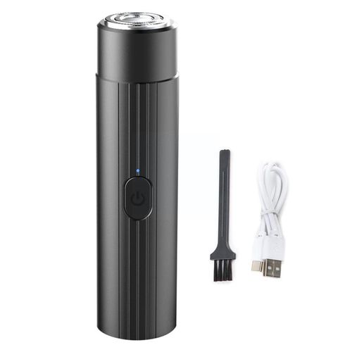 Mini Rasoir Électrique Pour Hommes, Tondeuse À Barbe Portable, Voyage, Usb, Lavable, Rechargeable, Pour Le Visage Et Tout Le Corps, Tra B3j3