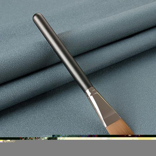 Pinceau Professionnel Avec Manche En Bois Pour Fond De Teint, Crème, Masque, Boue Douce Pour Le Visage, Outils De Maquillage, Correcteur Cosmétique J9g5 
