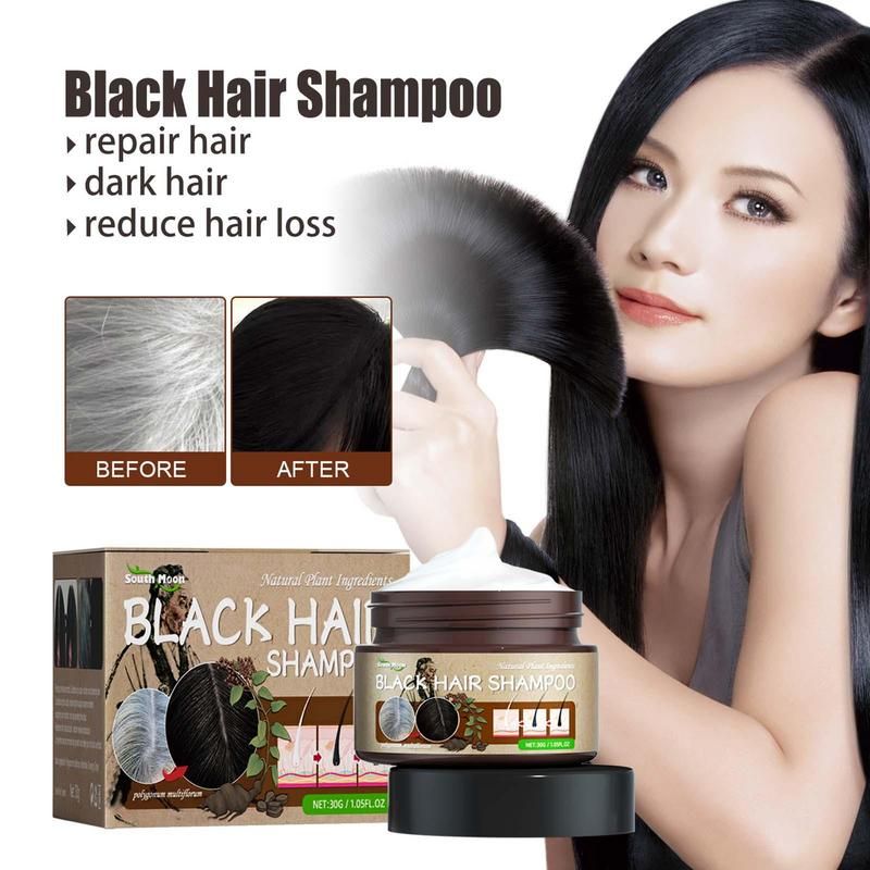 Polygonum-Shampooing Anti-Blanc  Noir, Multi-Thorum, Longue...