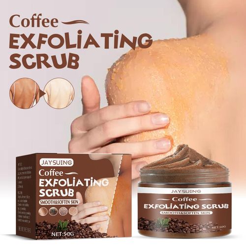 Café Exfoliant, Gommage Corporel, Éclaircit Les Genoux, Les Aisselles, Nettoyage En Profondeur Du Dos, Taches Hydratantes À La Mélanine, Réduit La Peau Foncée, L5u1 