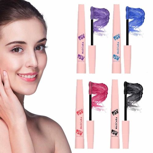 Mascara Pour Les Yeux, Maquillage Pour Les Yeux, Allonge Et Volumise Les Cils, Facile À Utiliser, Fournitures Fiables Pour Femmes, Hommes Et Filles, 4 Pièces, 11ml 