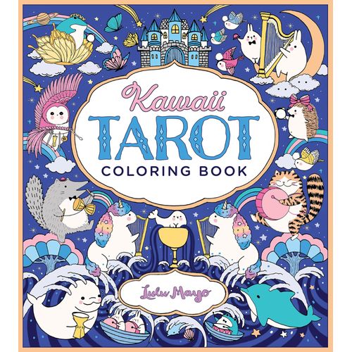 Kawaii Tarot Coloring Book