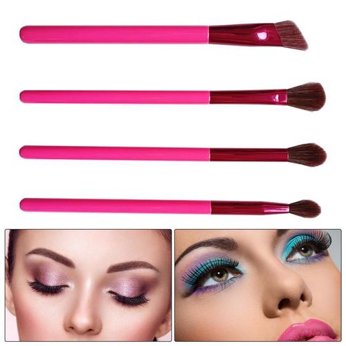 Ensemble De Pinceaux Multifonctions Pour Fard À Barrage, Produits De Beauté Portables Pour Fond De Teint, 4 Pièces 