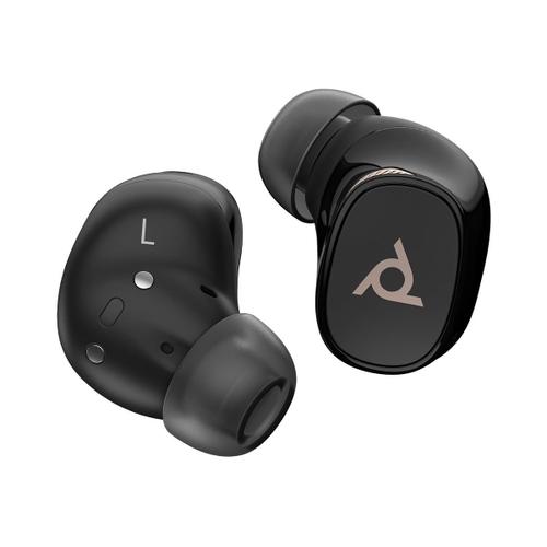 Poly Voyager Free 20 - Écouteurs sans fil avec micro - intra-auriculaire - Bluetooth - Suppresseur de bruit actif - noir