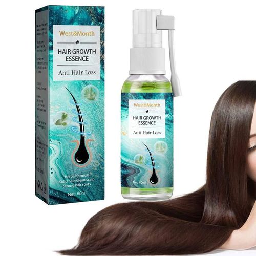Huile Capillaire À Croissance Rapide, Spray De Soin Pour La Perte De Cheveux Épais 