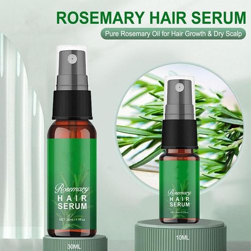 Huiles Essentielles En Aérosol De Romarin 30ml/10ml, Pour Cheveux Naturels Secs, Réparation Du Cuir Chevelu, Nourrissant, Hydratant, Sérum Rafraîchissant Pour La Peau 