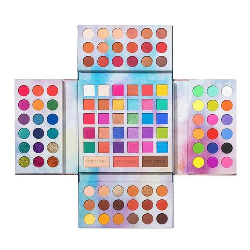 Palette De Fards À Paupières Arc-En-Ciel, 105 Couleurs, Paillettes Colorées, Poudre Mate, Maquillage Avec Blush, Ensemble Tout-En-Un, Coffret Cadeau De Maquillage 
