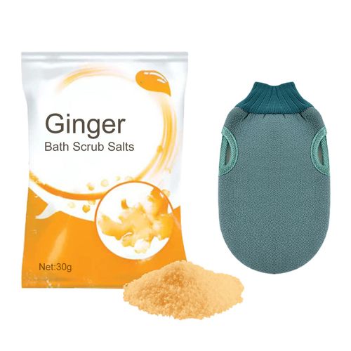 Sel De Bain Lymphatique Au Gingembre, 30g, Pour Réduire Le Gonflement, Hydratant Pour La Peau 
