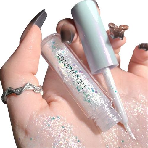 Ombre À Paupières Liquide À Paillettes, Séchage Rapide, Longue Durée, Maquillage Imperméable, Livraison Directe 
