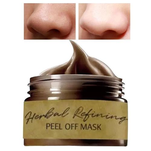 Masque Peel-Off À Base De Plantes, Dissolvant De Points Noirs, Contrôle De L'huile, Éplucheur À Base De Plantes, Cadeau Pour Les Soins Du Visage 