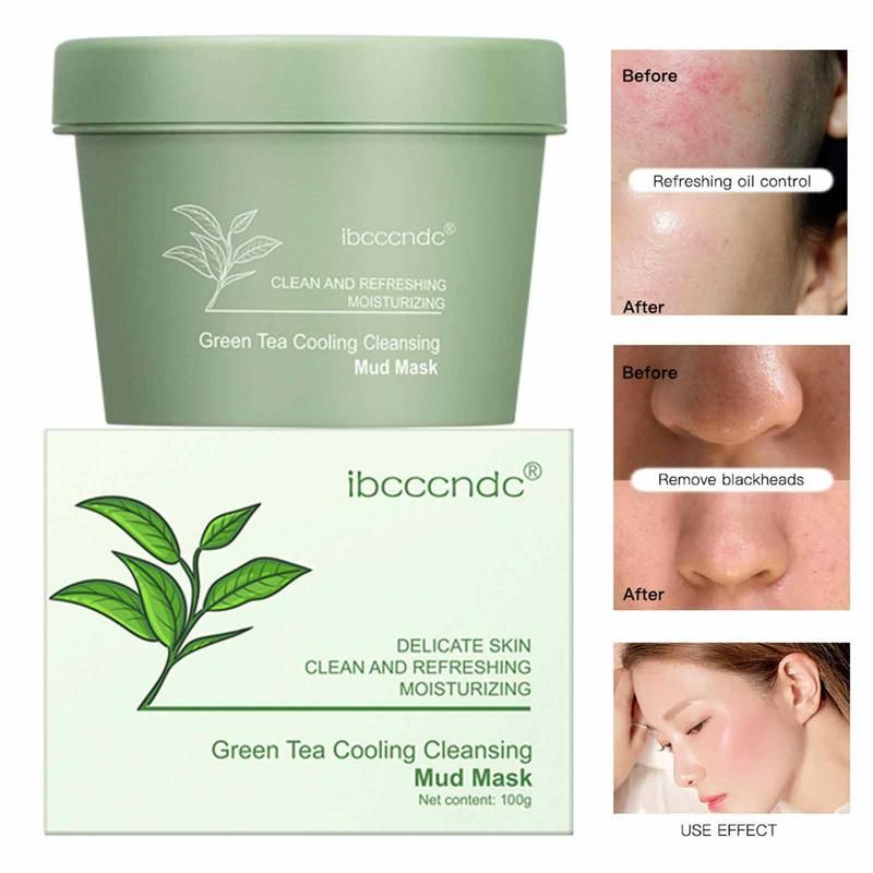 Boue De Nettoyage Du Visage Au Th Vert, Couverture De Boue ... - 4