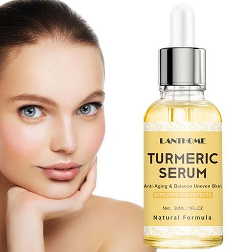 Huile Essentielle De Curcuma Pour Le Visage, Sérum Hydratant, Extrait Naturel, Essence, Hydratant, Dissolvant De Taches Foncées, Huile Anti-Âge 