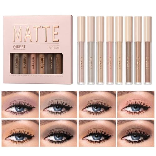Ombre À Paupières En Velours Imperméable Pour Femmes, Couleur Liquide, Longue Durée, Maquillage, Livraison Directe 