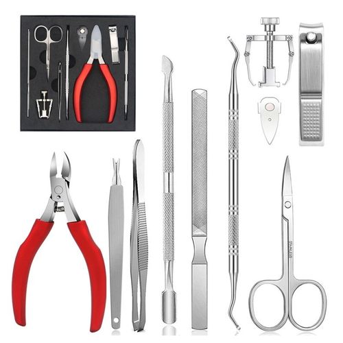Kit Pour Enlever Les Ongles Incarnés, Avec Étui, Coupe-Ongles Épais, Robuste, Livraison Directe 