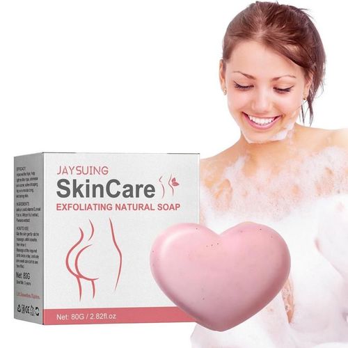 Savon Exfoliant À La Pêche, Nettoyant En Profondeur Pour Le Visage, Élimine L'acné Du Dos, Lavage Corporel, Bain, Soins Du Corps, 80g 