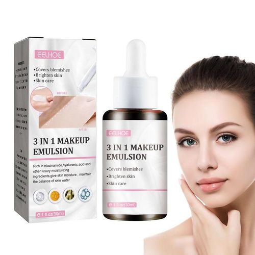 Fond De Teint 3 En 1 Pour Le Visage, Crème Teintée Et Hydratante, Pour Femme 