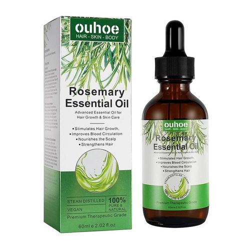 Huile Essentielle De Romarin Pour Les Soins Capillaires, Essence Hydratante, 2,02 Fl. Oz Deep Nourishing For Split Ends, Soin Des Cheveux Secs Du Cuir Chevelu 