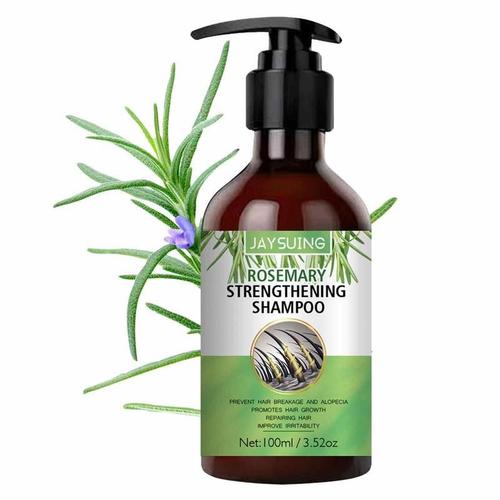 Shampooing Pour La Croissance Des Cheveux, Anti-Chute Rapide, Soins Capillaires, Sèche, Frisée, Endommagée, Contrôle De L'huile, Moelleux, Romarin, Fournitures De Soins Capillaires, 100ml 