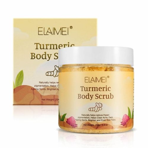 Gommage Au Sel Pour Le Visage Et Le Corps, 250g, Exfoliant, Éclaircissant, Traitement De L'acné, Nettoyage En Profondeur Des Pores, Peau Morte, Livraison Directe 