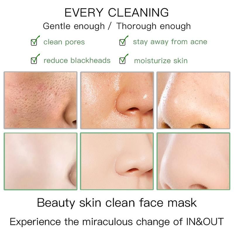Bton De Masque Facial Propre Au Th Vert, Contrle De L'hui... - 2