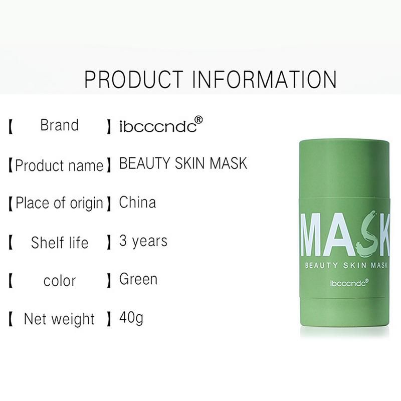 Bton De Masque Facial Propre Au Th Vert, Contrle De L'hui... - 3