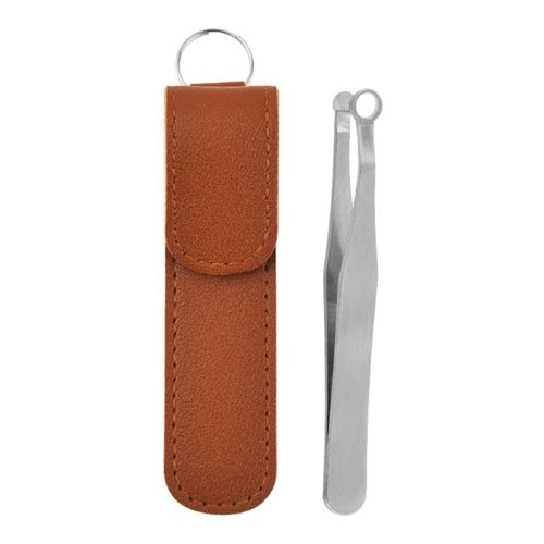 Pince À Épiler Avec Pochette, Pour Couper Les Poils Du Nez Et Du Visage, Livraison Directe 