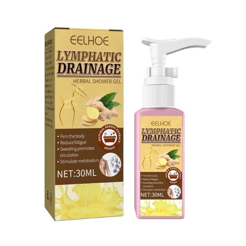 Gel Douche À Drainage Lymphatique, 30ml, Amincissant, Anti-Cellulite, Gingembre, Perte De Poids, Livraison Directe 