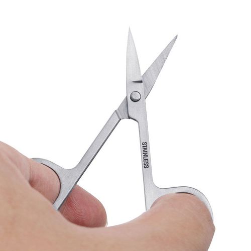 Coupe-Cuticules En Acier Inoxydable, Élimine Les Peaux Mortes, Ciseaux De Pédicure, Outil Pour Les Ongles, 1 Pièce 