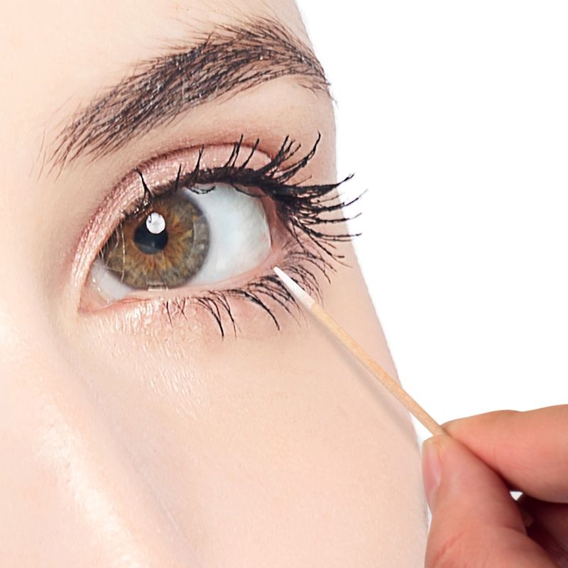 Cotons-Tiges Jetables Pointus, 100 Pices, Microblading De P... - 3