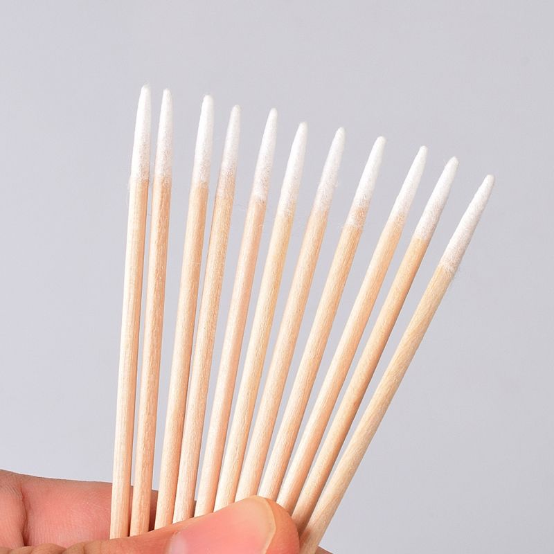 Cotons-Tiges Jetables Pointus, 100 Pices, Microblading De P... - 4