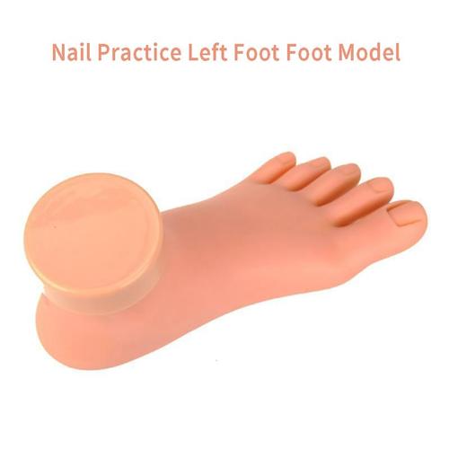 Pieds Flexibles En Plastique Souple Pour Entraînement Des Ongles, Modèle De Faux Ongles, Pratique Du Nail Art 