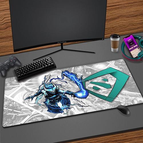 Grand Tapis de Souris XXL Pour Bureau PC Gamers Mousepad Noir (90 x 40 cm)