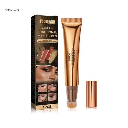 Baguette De Beauté À Blush Avec Applicateur De Coussin, Stylo De Maquillage Multifonctionnel Pour Femmes D2ta 