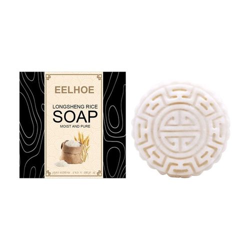Shampooing Savon À Base D'eau De Riz, Extrait D'aloe Vera, Anti-Perte De Cheveux, Cadeau Pour Bar, D2ta 