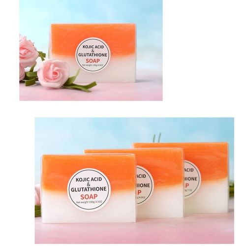 Savon Kojique Naturel À L'acide Et Au Glutathion 100g, Parfum Pour Femmes Et Hommes, Fait À La Main, Barre Éclaircissante Pour La Peau, Pour Le Bain D2ta 