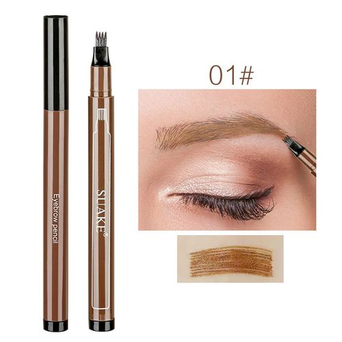 Crayon À Sourcils Liquide Pour Femmes, 1 Pièce, Croquis De Maquillage, Waterproof, Marron, Tatouage, Stylo De Teinture, Longue Durée, Tslm1 