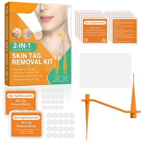Kit De Dissolvant De Verrues Et De Grains De Beauté 2 En 1 Pour Adultes, Dispositif De Soins Pour Le Visage, Offre Spéciale 