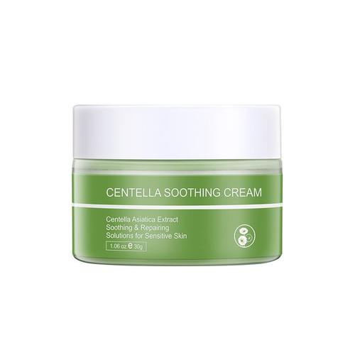 Crème Hydratante Pour Le Visage À La Centella, Crème Anti-Acné À L'arbre De Thé, Niacinamide, Aucun Vc, Éclaircissant La Peau, Contrôle Du Sébum, Améliore La Taille Tactique, 30g 