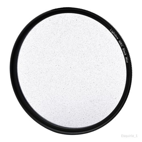 Esquirla 1/2 Black Mist Diffusion Lens Filter Thin Frame Optical Glass for Video Photography 72mm