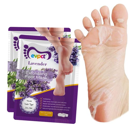 Masque Exfoliant Pour Les Pieds, Chaussettes, Pédicure, Dissolvant De Peau Morte, Gommage Des Pieds, Outil De Soins, Hydratant, 3 Paquets 