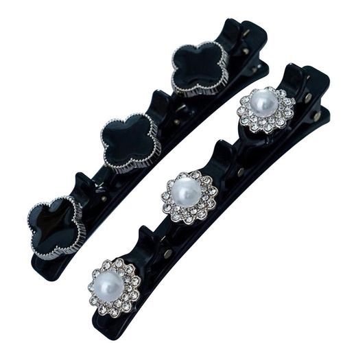 Épingles À Cheveux Tressées En Perles De Fleurs Élégantes Pour Femmes, Pinces De Décoration De Cheveux En Cristal, Barrettes De Maintien Pour Frange, Bande De Sauna, Accessoires Pour Cheveux 